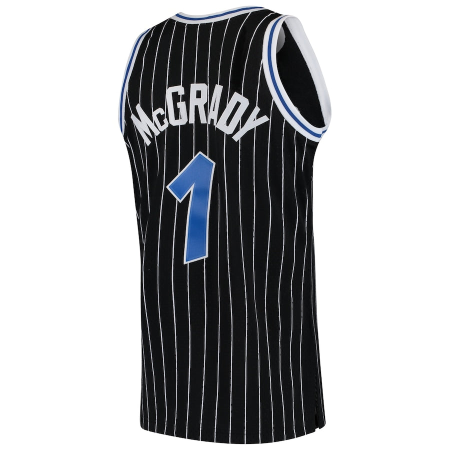 Orlando Magic Tracy McGrady 2003 Hardwood Classics Road Swingman Jersey By Mitchell & Ness - Black - Mens