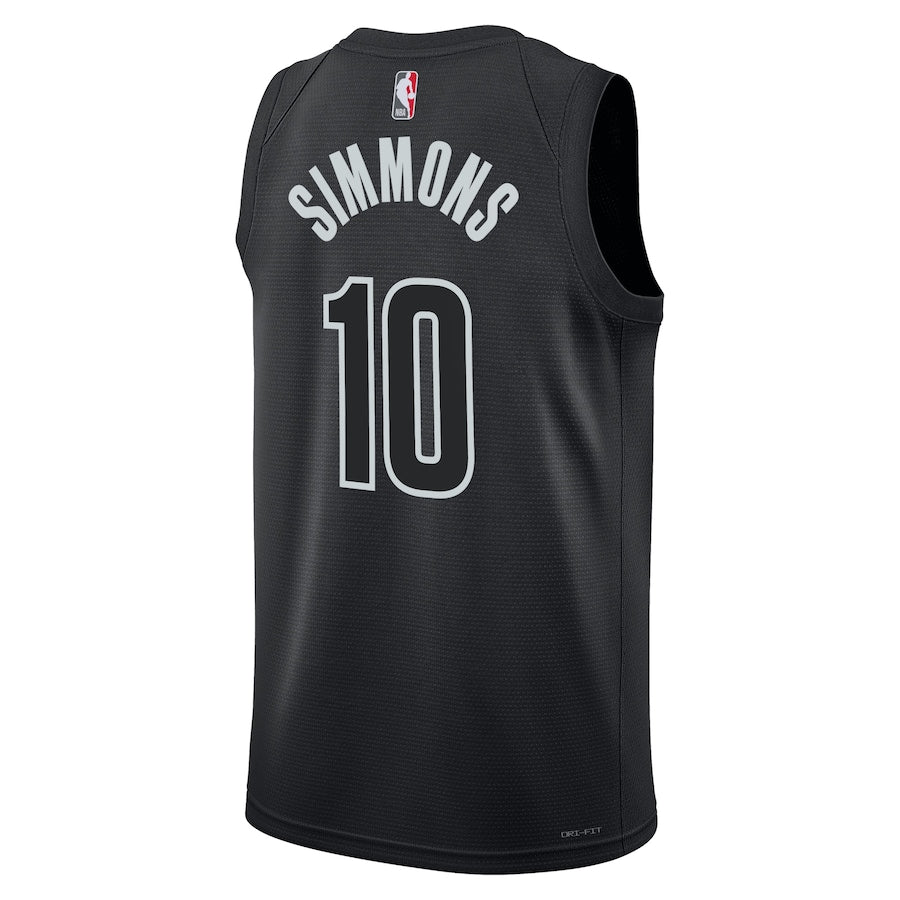 Brooklyn Nets Jordan Statement Edition Swingman Jersey - Black - Ben Simmons