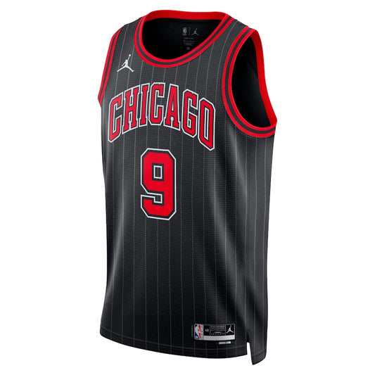 Chicago Bulls Jordan Statement Edition Swingman Jersey - Black - Nikola Vucevic