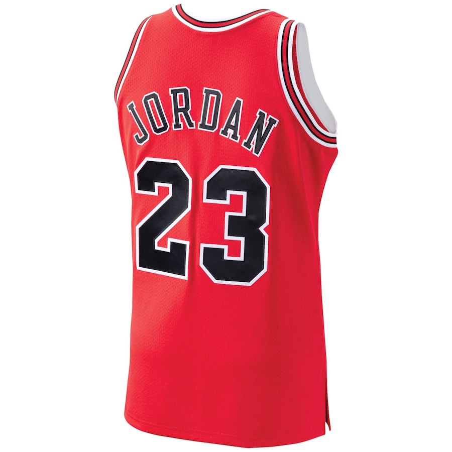 Chicago Bulls Michael Jordan 1995 Home Jersey By Mitchell & Ness