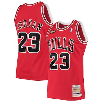 Chicago Bulls Michael Jordan 1995 Home Jersey By Mitchell & Ness