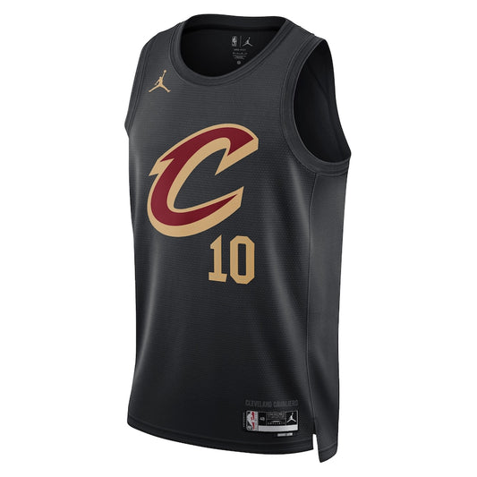 Cleveland Cavaliers Jordan Statement Edition Swingman Jersey - Black - Darius Garland