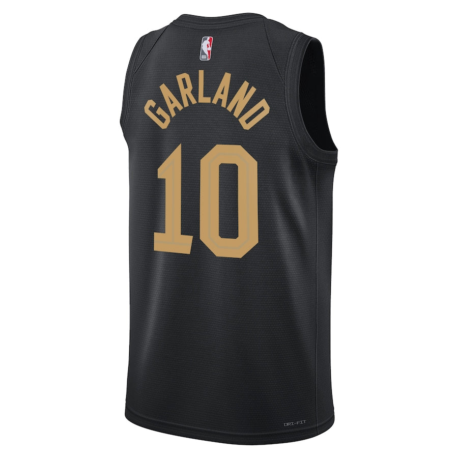 Cleveland Cavaliers Jordan Statement Edition Swingman Jersey - Black - Darius Garland