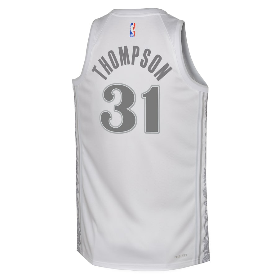 Dallas Mavericks Nike City Edition Swingman Jersey 2024 - White - Klay Thompson