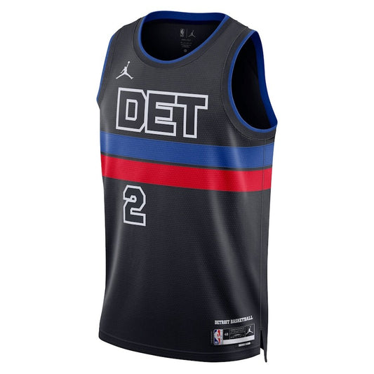 Detroit Pistons Jordan Statement Edition Swingman Jersey - Blue - Cade Cunningham