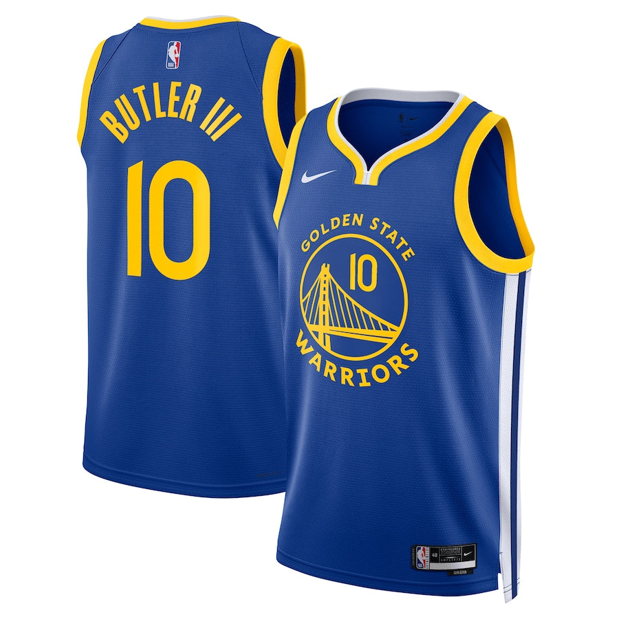 Golden State Warriors Nike Icon Edition Swingman Jersey - Royal - Jimmy Butler III