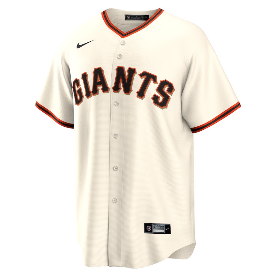 Men's San Francisco Giants Nike Cream Home Replica Team Jersey