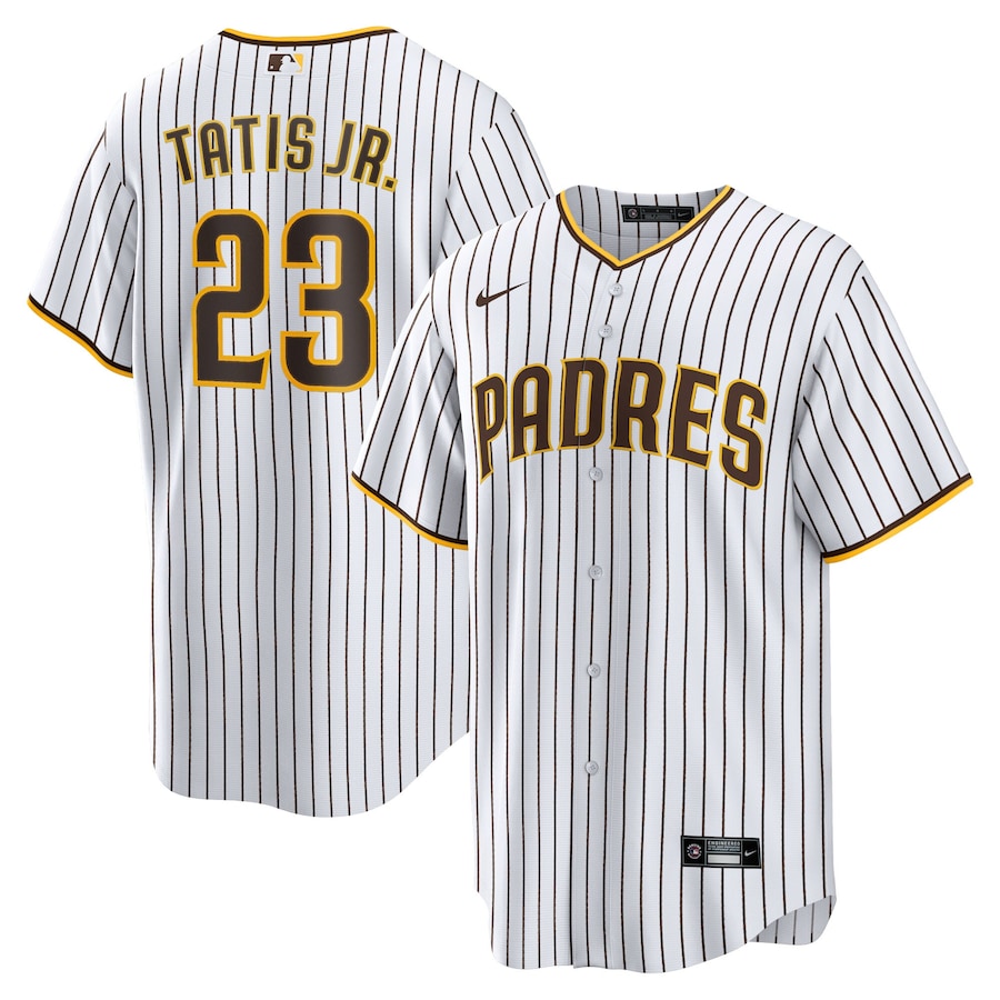 Men's San Diego Padres Fernando Tatis Jr. Nike White Home Replica Player Jersey