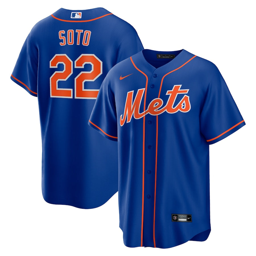 Men's New York Mets Juan Soto Nike Royal Replica Player Jersey