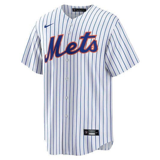 Men's New York Mets Nike White Home Replica Player Jersey