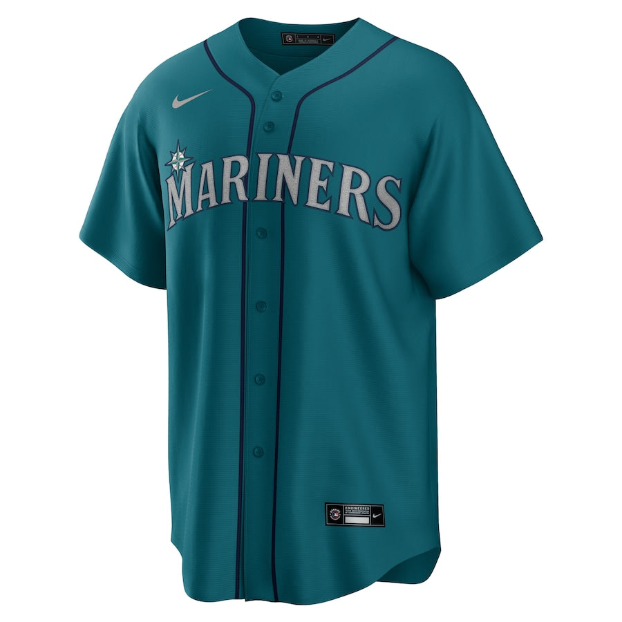 Men's Seattle Mariners Randy Arozarena Nike Aqua Alternate Replica Player Jersey