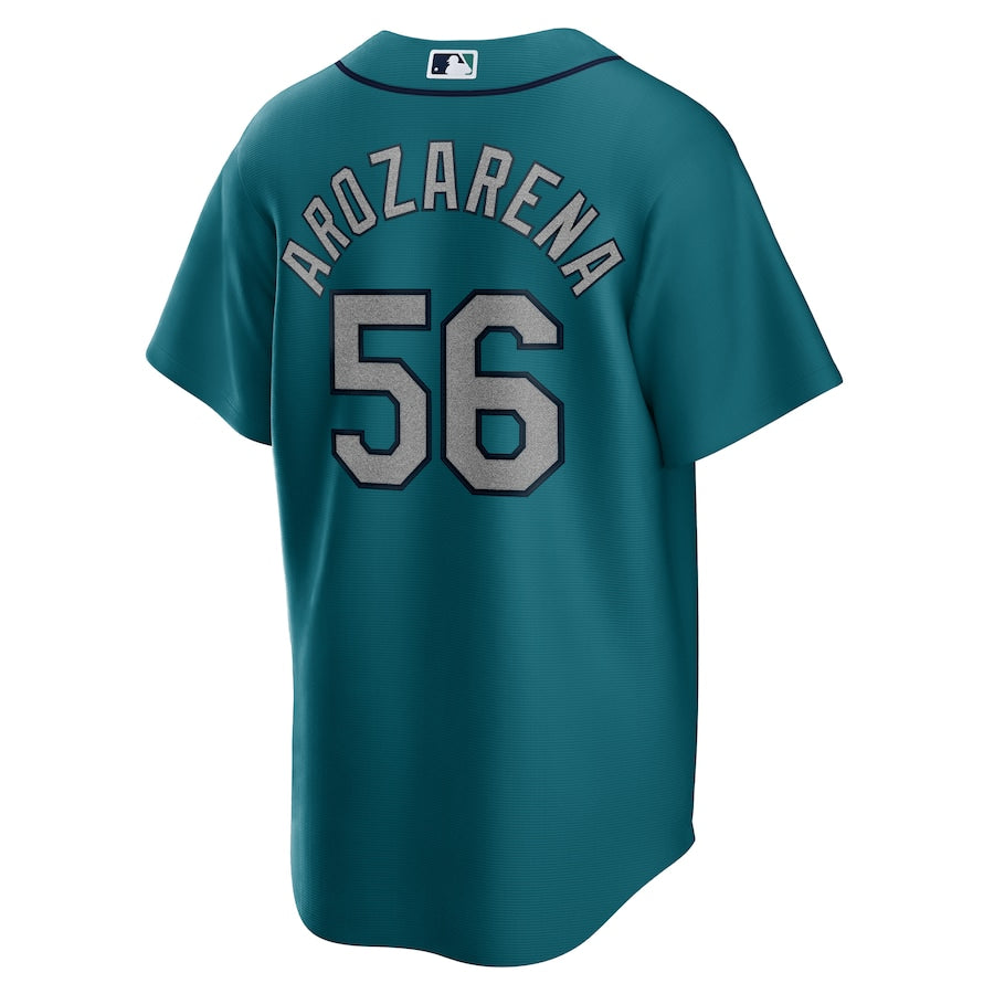 Men's Seattle Mariners Randy Arozarena Nike Aqua Alternate Replica Player Jersey