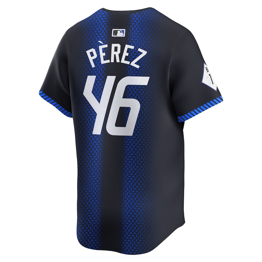 Men's Detroit Tigers Wenceel Perez Nike Navy 2024 City Connect Limited Jersey