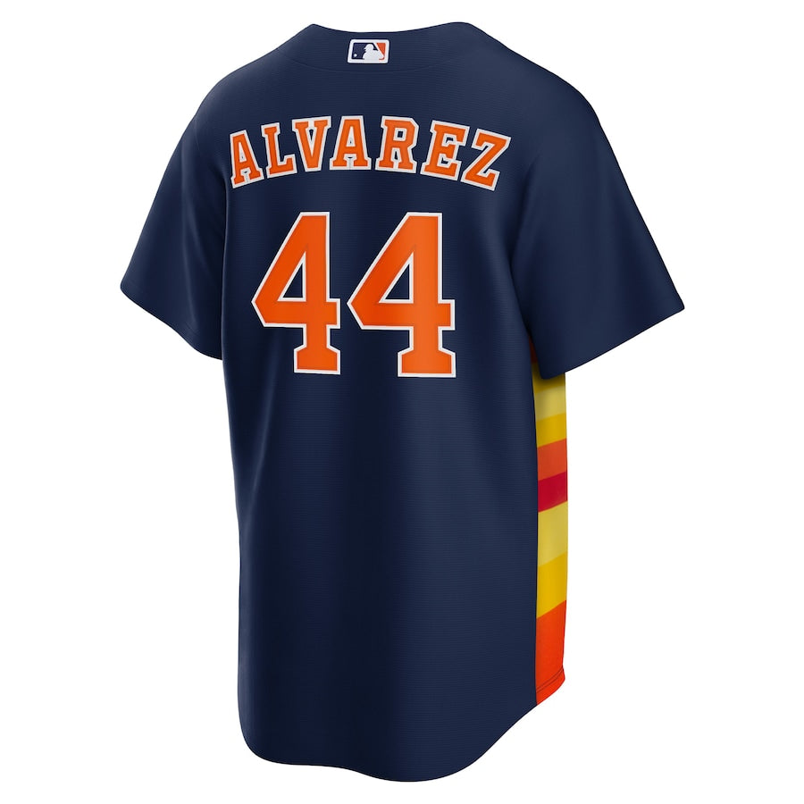 Men's Houston Astros Yordan Álvarez Nike Navy Alternate Replica Player Jersey