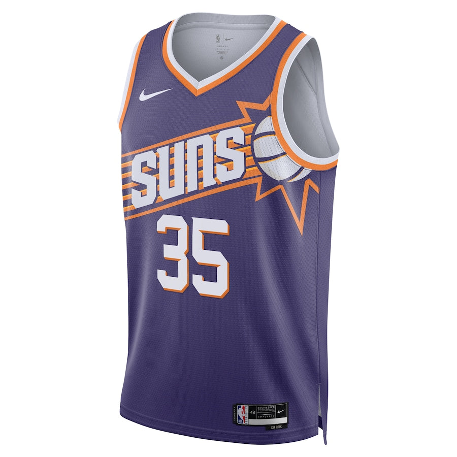 Phoenix Suns Nike Icon Edition Swingman Jersey - Purple - Kevin Durant