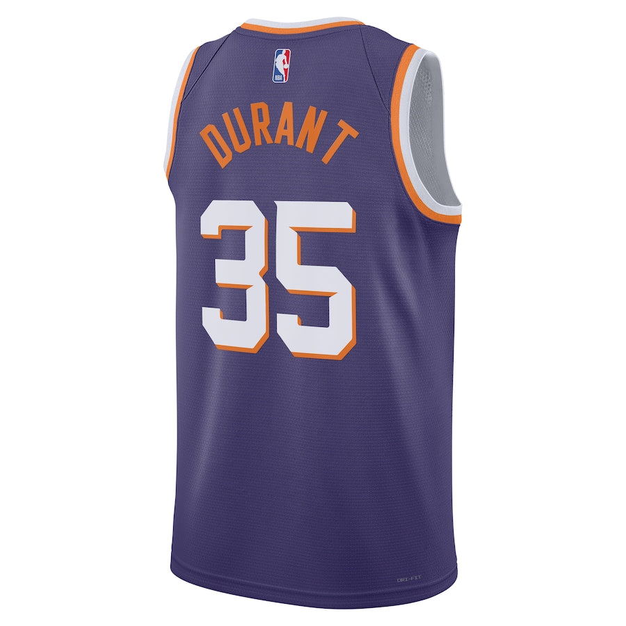 Phoenix Suns Nike Icon Edition Swingman Jersey - Purple - Kevin Durant