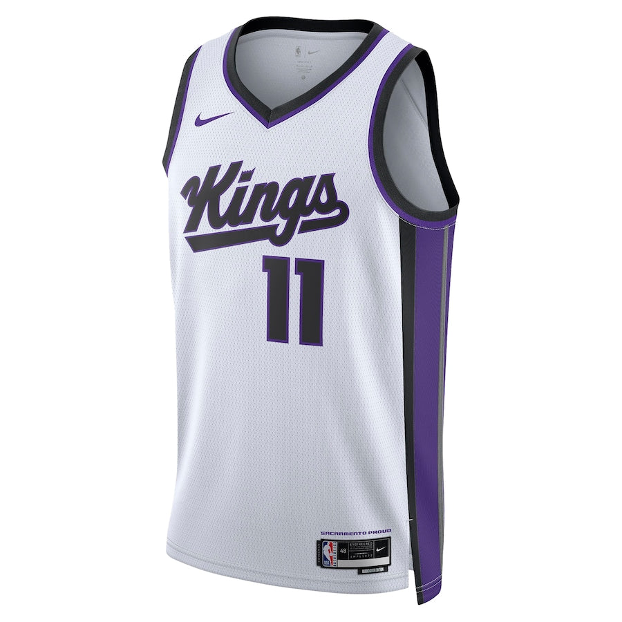 Sacramento Kings Nike Association Edition Swingman Jersey - White - Domantas Sabonis