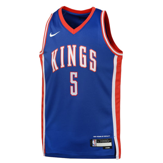 Sacramento Kings Nike City Edition Swingman Jersey 2024 - Blue - De'Aaron Fox