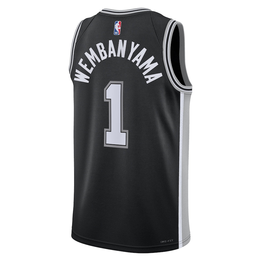 San Antonio Spurs Nike Icon Swingman Jersey - Victor Wembanyama - Mens