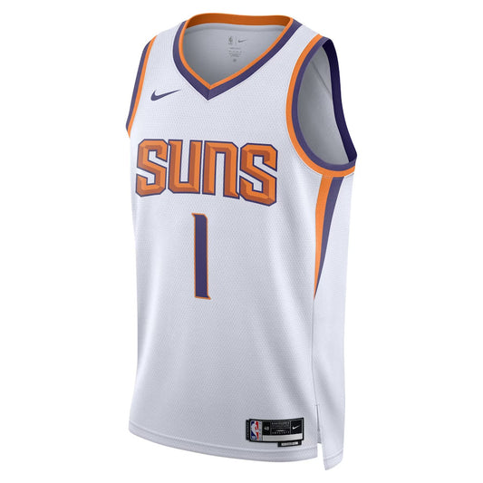 Nike Devin Booker White Phoenix Suns Swingman Jersey