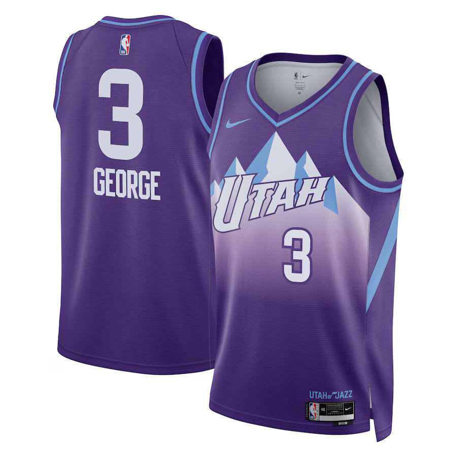 Utah Jazz Nike City Edition Swingman Jersey 2024 - Purple - Keyonte George