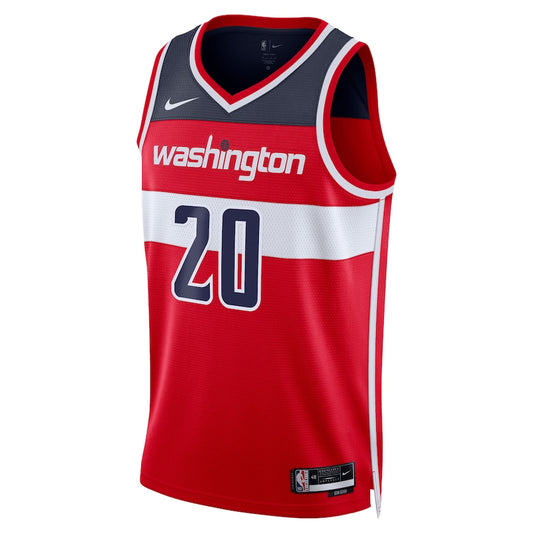 Washington Wizards Nike Icon Swingman Jersey - Red - Alexandre Sarr