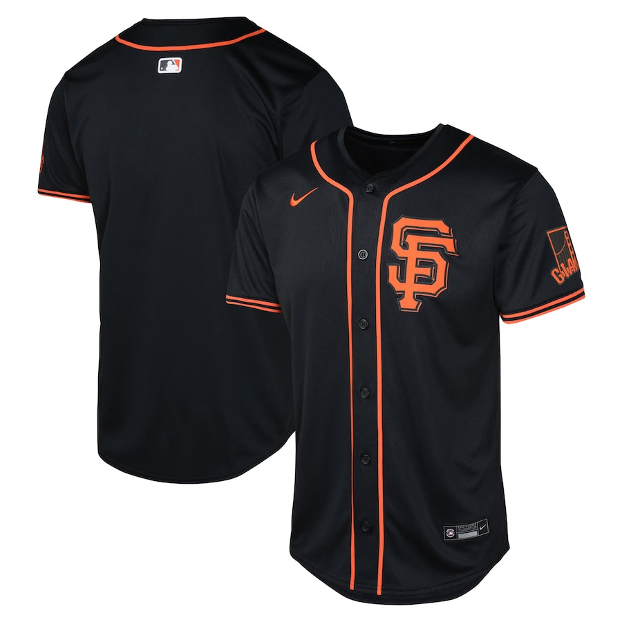 San Francisco Giants Nike Black Alternate Limited Jersey